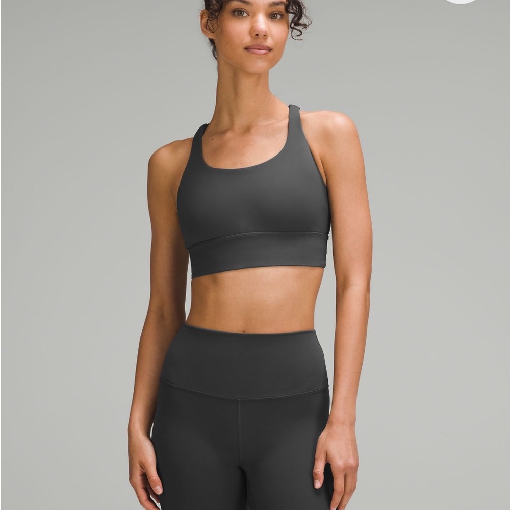 Lululemon energy longline bra, Medium support, B-D cups